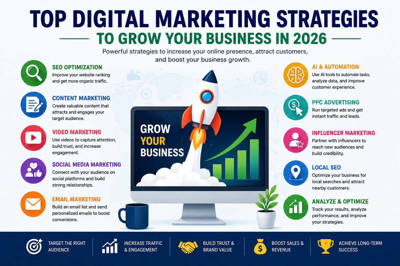 Top Digital Marketing Strategies to Grow Your Business in 2026